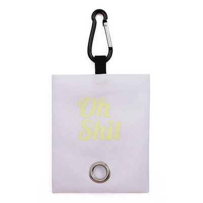 Mājdzīvnieku suņu izkārnījumu maiss āra ceļojumiem Ērts fekāliju savākšanas maiss Audekla maiss Āra pārnēsājams atkritumu maiss