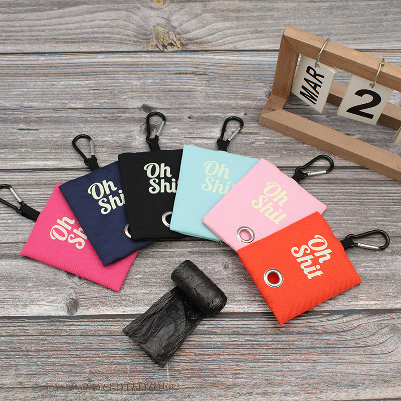 Mājdzīvnieku suņu izkārnījumu maiss āra ceļojumiem Ērts fekāliju savākšanas maiss Audekla maiss Āra pārnēsājams atkritumu maiss