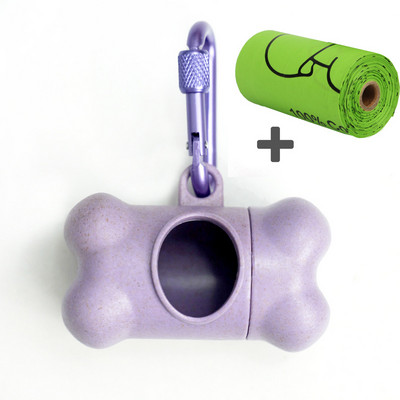 Ekološki prihvatljivi proizvodi Dozator vrećice za izmet pasa kućnog ljubimca Držač vrećice za pse u obliku kosti Držač vrećice za putne mačke Dozator vrećice za pse Razgradivo recikliranje