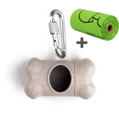 Ekološki prihvatljivi proizvodi Dozator vrećice za izmet pasa kućnog ljubimca Držač vrećice za pse u obliku kosti Držač vrećice za putne mačke Dozator vrećice za pse Razgradivo recikliranje