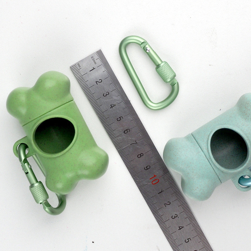 Ekološki prihvatljivi proizvodi Dozator vrećice za izmet pasa kućnog ljubimca Držač vrećice za pse u obliku kosti Držač vrećice za putne mačke Dozator vrećice za pse Razgradivo recikliranje