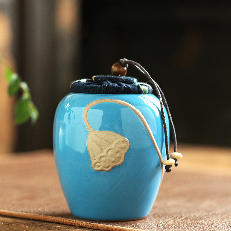 Pet Urn Keramikas mini noslēgts konteiners Konteiners maziem un vidējiem dzīvniekiem, kaķiem, suņiem un putniem pelnu kremācijas suvenīram