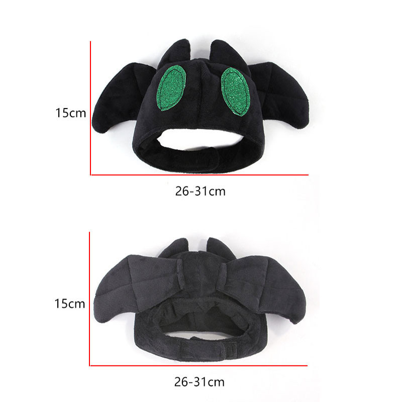 Cosplay šešir za pse Halloween Festival Crtani šišmiš Smiješna odjeća za mačke Kostim za male pse Proizvodi za kućne ljubimce Glava Dodaci za mačke