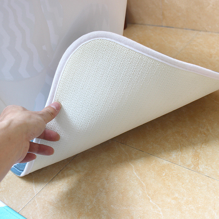 Zeegle Geometric Pattern 3Pcs Set kupaonskih prostirki za kupaonicu Neklizajuće WC prostirke Podnožje Poklopac tepiha Poklopac WC školjke Tepih Kupaonski set