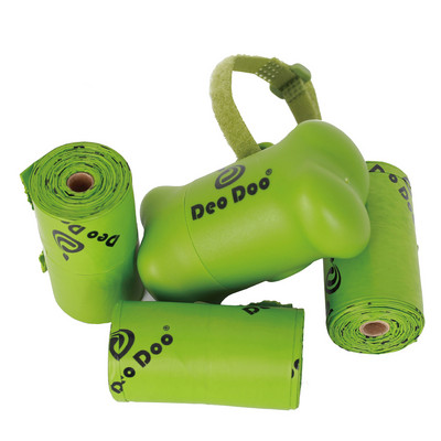 Vrećica za pseći izmet s ručkom Biorazgradiva debela vrećica za izmet kućnih ljubimaca s mirisom sakure, punjenje u rolama s dozatorom