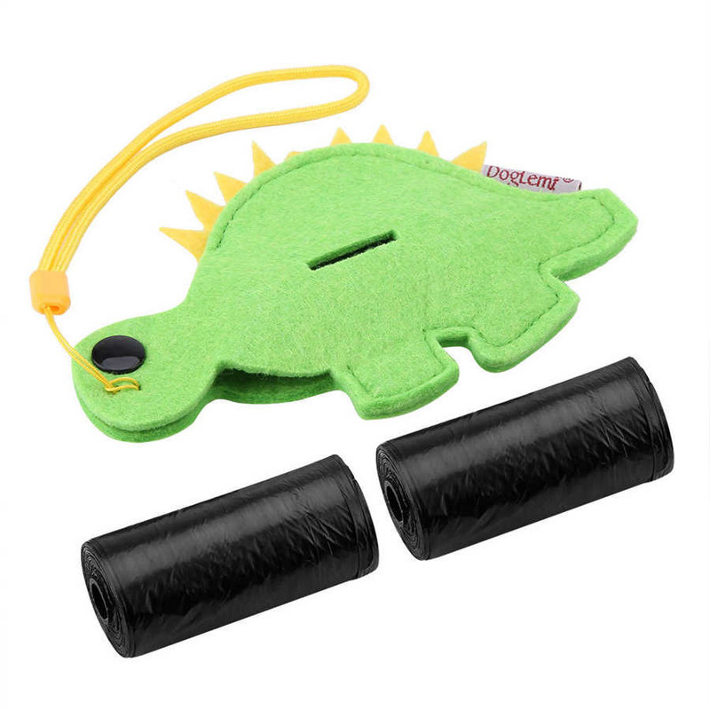 Prijenosna vrećica za pseći izmet s držačem Dozator vrećice za izmet crtanog oblika Dozator vrećice za izmet za kućne ljubimce Alat za čišćenje otpada Proizvodi za kućne ljubimce