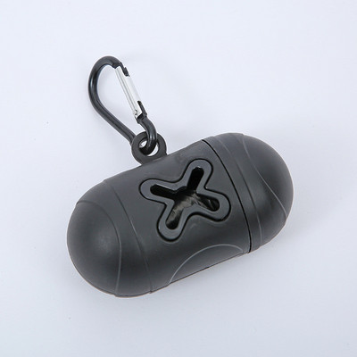 Jauns mājdzīvnieku atkritumu maisu dozators suņu atkritumu maisu turētājam Plastmasas atkritumu maisu dozatora somiņa Suņu mājdzīvnieku atkritumu maisi