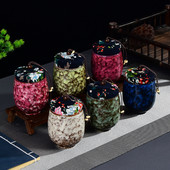 Urna Urna za kućne ljubimce Keramička urna Urna za životinje Urna za mačke urna za psa Urna za plišane Tenmu glazirana porculanska urna