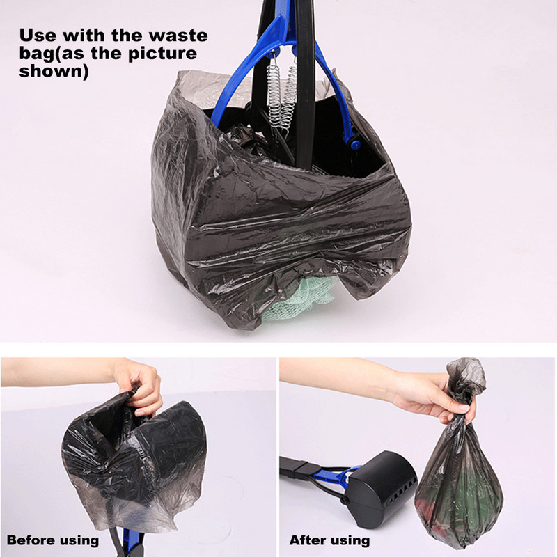 Lopata za izmet za kućne ljubimce Lopatica za izmet za pse s dugom ručkom Čeljust za izmet Lopata za sakupljanje životinjskog otpada Skupljač za štene Vanjski alati za čišćenje