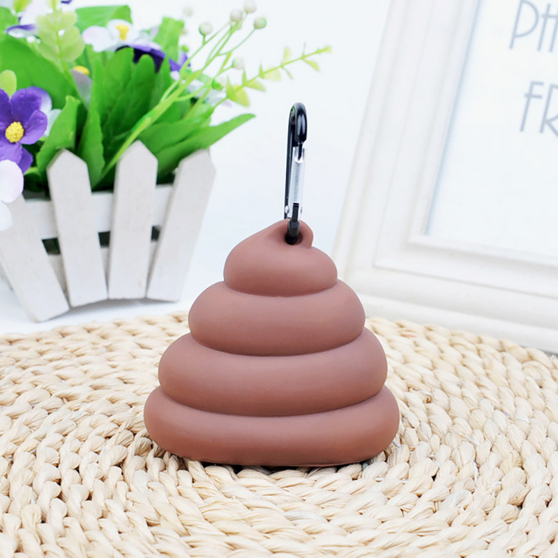 Prijenosni dozator vreća za smeće za kućne ljubimce za mačke i pse To Out Meka silikonska vrećica za pseću kakicu Kutija za pohranu u obliku kakice Alati za kućne ljubimce