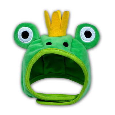 Kucēns kaķis Aksesuāri Smieklīga cepure kaķim krabim vardes saģērbt kostīmu mājdzīvnieku cepure Ziemassvētku kosplejs silta galvassega suņiem cepures