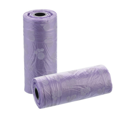 5Rolls Biorazgradiva vrećica za izmet za pse Zero Waste Dog Pooper Bags Dispenser Proizvodi za kućne ljubimce za pse Vrećica za izmet za pse Potrepštine za pse