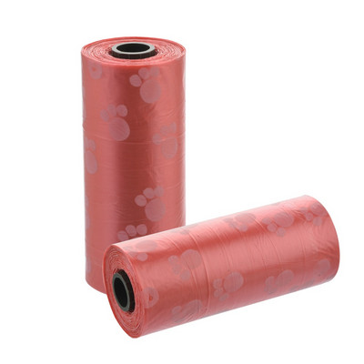 5Rolls Biorazgradiva vrećica za izmet za pse Zero Waste Dog Pooper Bags Dispenser Proizvodi za kućne ljubimce za pse Vrećica za izmet za pse Potrepštine za pse