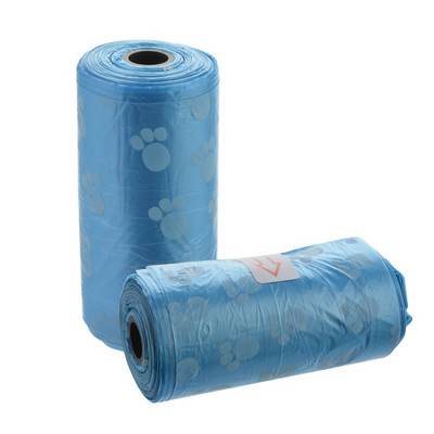 5Rolls Biorazgradiva vrećica za izmet za pse Zero Waste Dog Pooper Bags Dispenser Proizvodi za kućne ljubimce za pse Vrećica za izmet za pse Potrepštine za pse