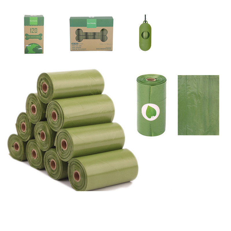 Noārdāmu suņu izkārnījumu maisiņu dozators āra pārnēsājamo mājdzīvnieku atkritumu maisu LED gaismas videi draudzīgs atkritumu maisu dozators