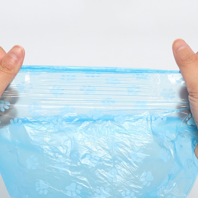 20/50/100 Rolls Veleprodaja Vrećice za male izmete za kućne ljubimce za pse Mascotas Proizvodi Dodatna oprema Čvrsta PE vreća za smeće za pse