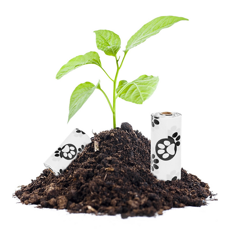 Vrećice za izmet pasa kućnih ljubimaca Ekološki proizvod prihvatljiv za Zemlju Biorazgradiva vrećica za čišćenje Šetanje na otvorenom Za pribor Potrepštine Predmeti za kućne ljubimce Roba