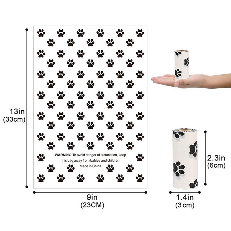 Vrećice za izmet pasa kućnih ljubimaca Ekološki proizvod prihvatljiv za Zemlju Biorazgradiva vrećica za čišćenje Šetanje na otvorenom Za pribor Potrepštine Predmeti za kućne ljubimce Roba