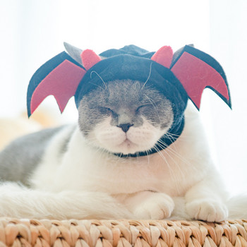 Фестивална шапка за котка, животно, мека кърпа, облекло за глава на куче, забавни консумативи за котки за домашни любимци, коледни аксесоари за косплей, домашни любимци, облекло за Хелоуин