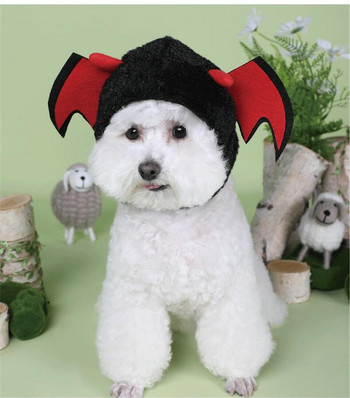 Фестивална шапка за котка, животно, мека кърпа, облекло за глава на куче, забавни консумативи за котки за домашни любимци, коледни аксесоари за косплей, домашни любимци, облекло за Хелоуин