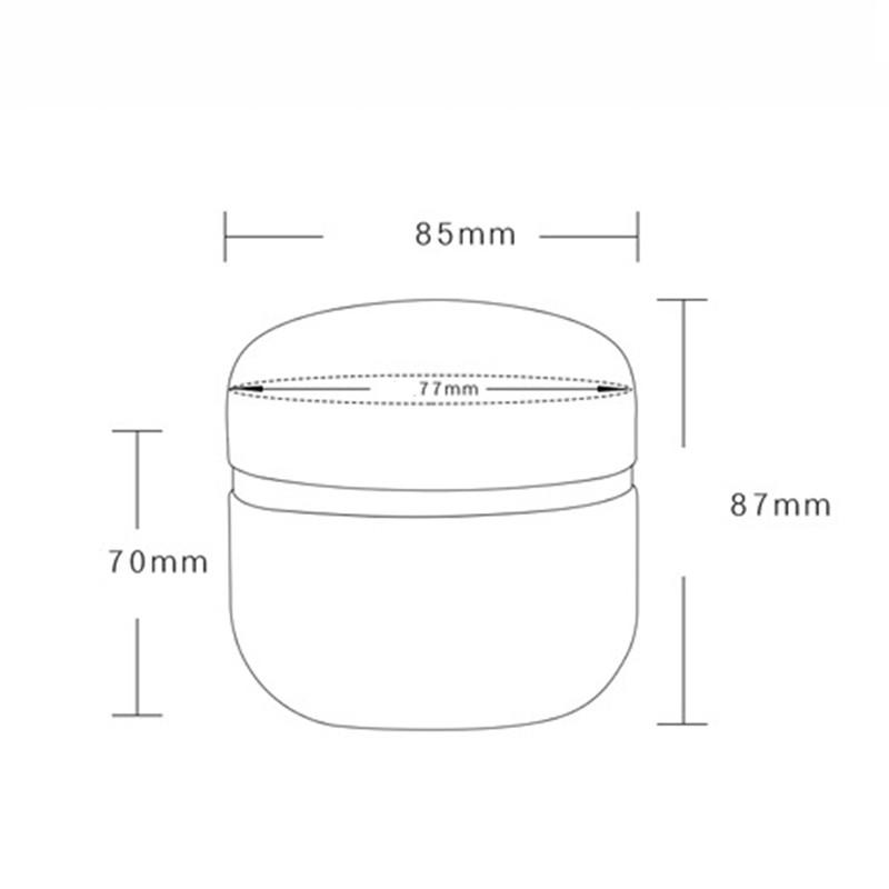 Metāla urna mājdzīvnieku urna kaķu urna putnu urna suņu urna skārda metāla dubultā noslēgta tvertne