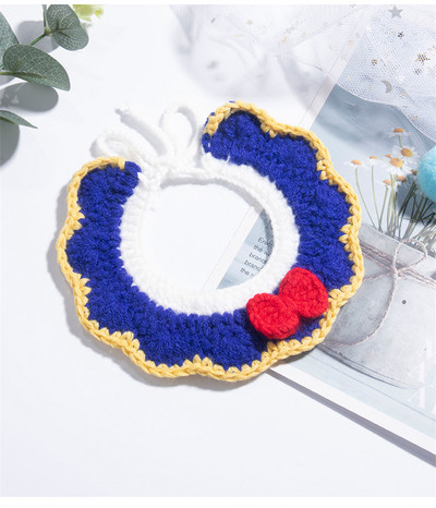 Luksusa dizaineru mežģīņu apkakles adīšana zemeņu personalizēta kaķa kaklarota dzimšanas dienas kaķēna kakla kaklasiksna mājdzīvnieku suņu aksesuāri