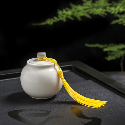 Vrući stil, mini urna, suvenir, urna za mačke, urna za pse, pepeo, kremiranje, okrugle jednobojne keramičke potrepštine za kremiranje životinja, urna, kućni ljubimac