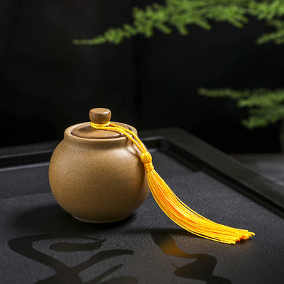 Vrući stil, mini urna, suvenir, urna za mačke, urna za pse, pepeo, kremiranje, okrugle jednobojne keramičke potrepštine za kremiranje životinja, urna, kućni ljubimac