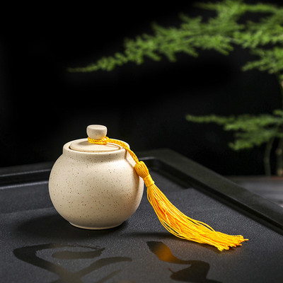 Vrući stil, mini urna, suvenir, urna za mačke, urna za pse, pepeo, kremiranje, okrugle jednobojne keramičke potrepštine za kremiranje životinja, urna, kućni ljubimac