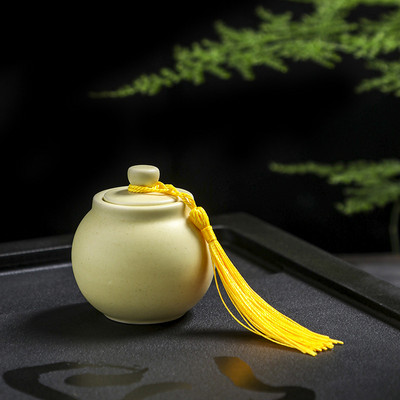 Vrući stil, mini urna, suvenir, urna za mačke, urna za pse, pepeo, kremiranje, okrugle jednobojne keramičke potrepštine za kremiranje životinja, urna, kućni ljubimac