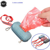 Āra mājdzīvnieku suņu izkārnījumu maisiņu dozators, savācēju maisiņu turētājs ar virves tīrīšanas atkritumu atkritumu kaste Suņu kakas maisiņš Suņu piederumi