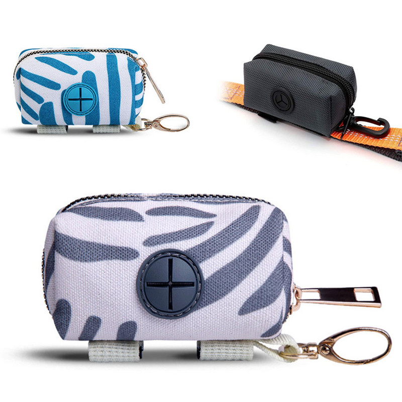 Putna vanjska prijenosna vrećica za pseću kakicu, torbica s patentnim zatvaračem, Oxford PU koža za kućne ljubimce, držač vrećice za kakicu, organizator za vrećice za otpad