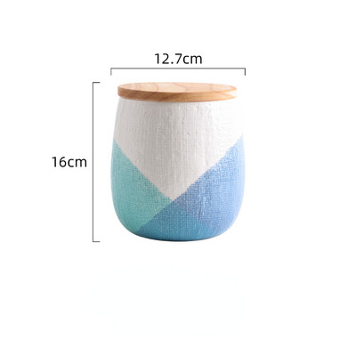 Keramička urna za kućne ljubimce u loncu velikog kapaciteta zatvorena silikonom za spajanje u boji prikladna je za kućne ljubimce težine veće od 15 kg