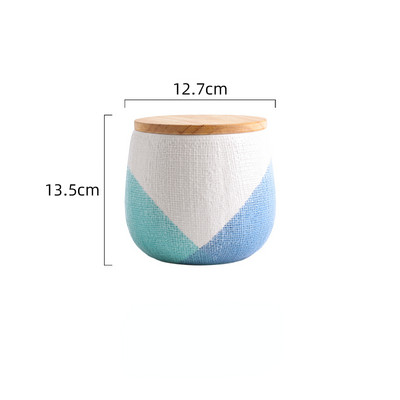 Keramička urna za kućne ljubimce u loncu velikog kapaciteta zatvorena silikonom za spajanje u boji prikladna je za kućne ljubimce težine veće od 15 kg