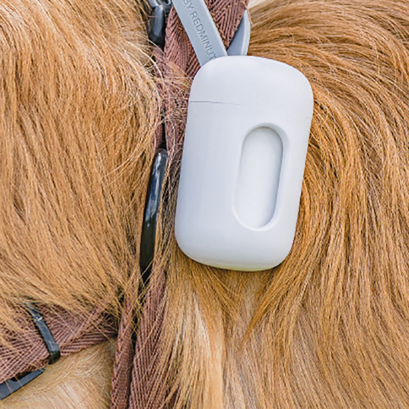 Atkritumu maisu dozators suņu atkritumu pārvadātājam Zaļš, melns mājdzīvnieku piegādes piederums Suņu kaķu izkārnījumu maisiņu turētājs ar 1 ruļļa atkritumu maisu