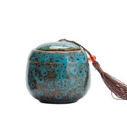 Urna za pepeo kućnih ljubimaca Ručno oslikana keramika Kremiranje urne Držač za pepeo ptica ptica Pokop kod kuće