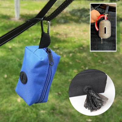 Φορητό Dog Poop Dispenser Pouch Pet Pet Puppy Cat Pick Up Poop Poop Holiness κατοικίδια προμήθειες Σακούλα σκουπιδιών Pet puppy Cat Pick Up Poop Bag