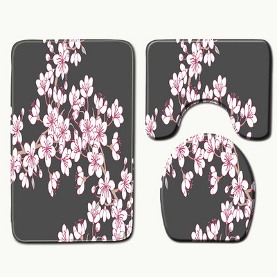 Zeegle 3D Scenic Set prostirki za kupaonicu od memorijske pjene Neklizajuće toaletne prostirke za kupaonicu WC prostirke za kućni dekor Podloga za tuširanje