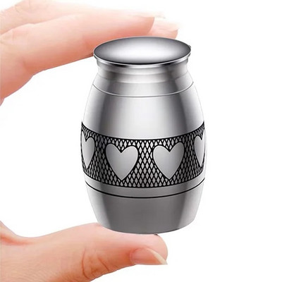 30 mm * 40 mm ukrasni spomen pas mačka zubi dlaka pohrana uspomena od nehrđajućeg čelika urne za kremiranje za ljudske ljubimce urne pepeo komad