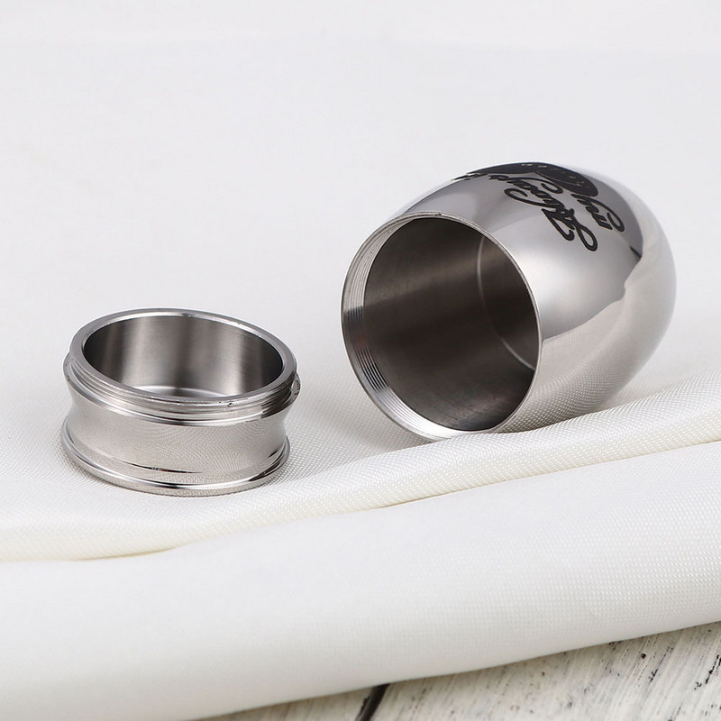 30 mm * 40 mm ukrasni spomen pas mačka zubi dlaka pohrana uspomena od nehrđajućeg čelika urne za kremiranje za ljudske ljubimce urne pepeo komad