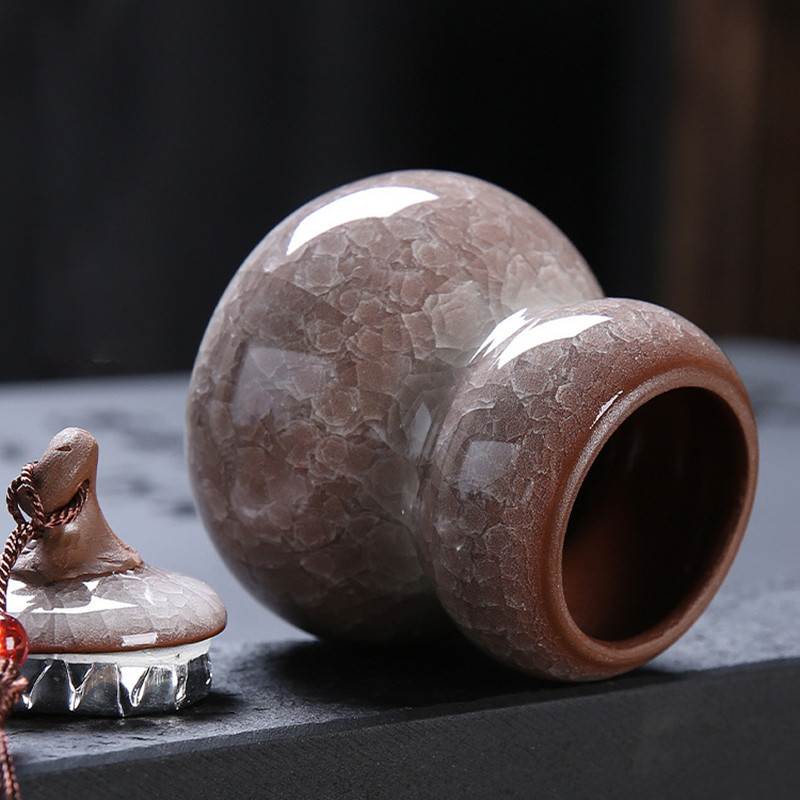 Keramički kanister u boji Memorijalna urna za kućne ljubimce Pečat Lonac Veliki kovčeg za uspomene Porculanska staklenka Spremište ljudskog pepela Držač za uspomenu