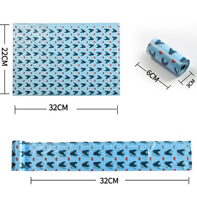 20 kom/rola Vrećica za izmet kućnih ljubimaca Biorazgradiva vrećica za izmet kućnih ljubimaca Vrećica za čišćenje kućnih ljubimaca Vrećica za pseću izmet