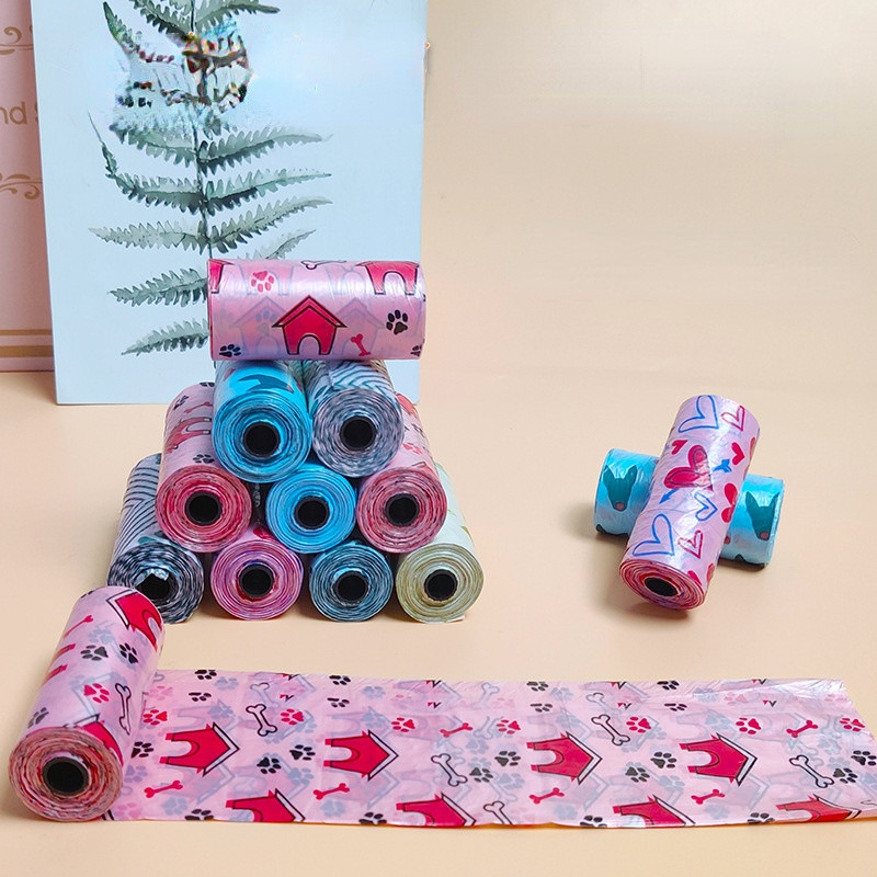 20 kom/rola Vrećica za izmet kućnih ljubimaca Biorazgradiva vrećica za izmet kućnih ljubimaca Vrećica za čišćenje kućnih ljubimaca Vrećica za pseću izmet