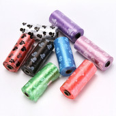 1/20 ruļļa bioloģiski noārdāms mājdzīvnieku suņu izkārnījumu maisiņš Zero Waste Suņu izkārnījumu maisiņi Dozators Mājdzīvnieki Produkti suņiem Pakaišu maisiņi