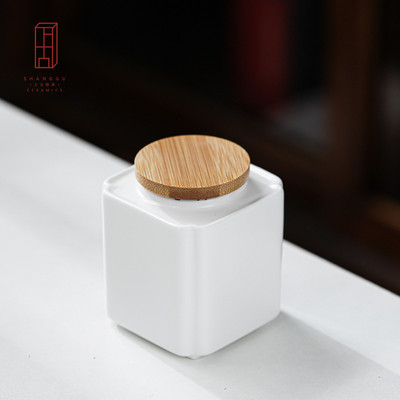 Keramikas piemiņas urnas Melnbalta bēru urna cilvēku kremēšanai mājdzīvnieku piemiņas turētājs Pelnu zārka zīmogs uzglabāšanas burka