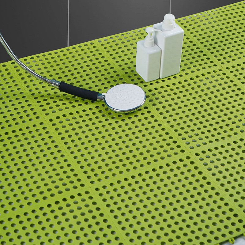 Kupaonska neklizajuća podna prostirka za vrata tuš kabine Tepih za spajanje PVC mrežasta meka plastična podna prostirka Podna prostirka za hotelsku kupaonicu