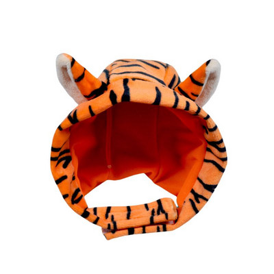 Smieklīgs mājdzīvnieks suns kaķis cepures kostīms silts dzīvnieka forma cepure Jaungada ballīte Ziemassvētku Cosplay Govs tīģeris Galvassegas Aksesuāri Foto rekvizīti