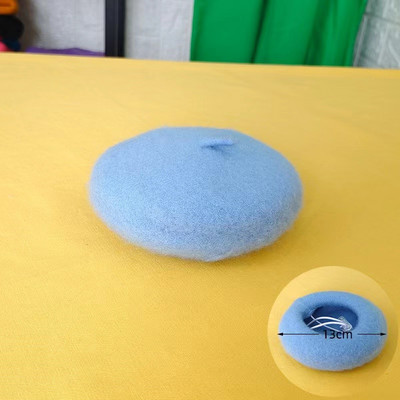 Ins jednobojni kućni ljubimac pas mačka slikar vuneni šešir beretka mini ukrasna foto pokrivala za glavu štene memorijal božićni luksuzni dizajnerski šešir