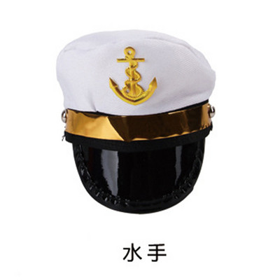 Kreativni kostim za igranje uloga Mačka Kapa Noć vještica Policijski gusar Kapetan Mornar Pas Šešir Rekviziti za poziranje Pokrivala za kućne ljubimce Šešir mačke