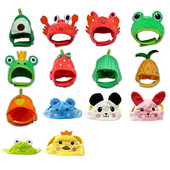 Šešir za kućne ljubimce za mačke Životinjski oblik Personalizirani kostim Dodaci za male pse Zimska topla pokrivala za glavu Dodaci za mače mačke